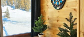 Studio with loggia, sleeps 4, mountain view