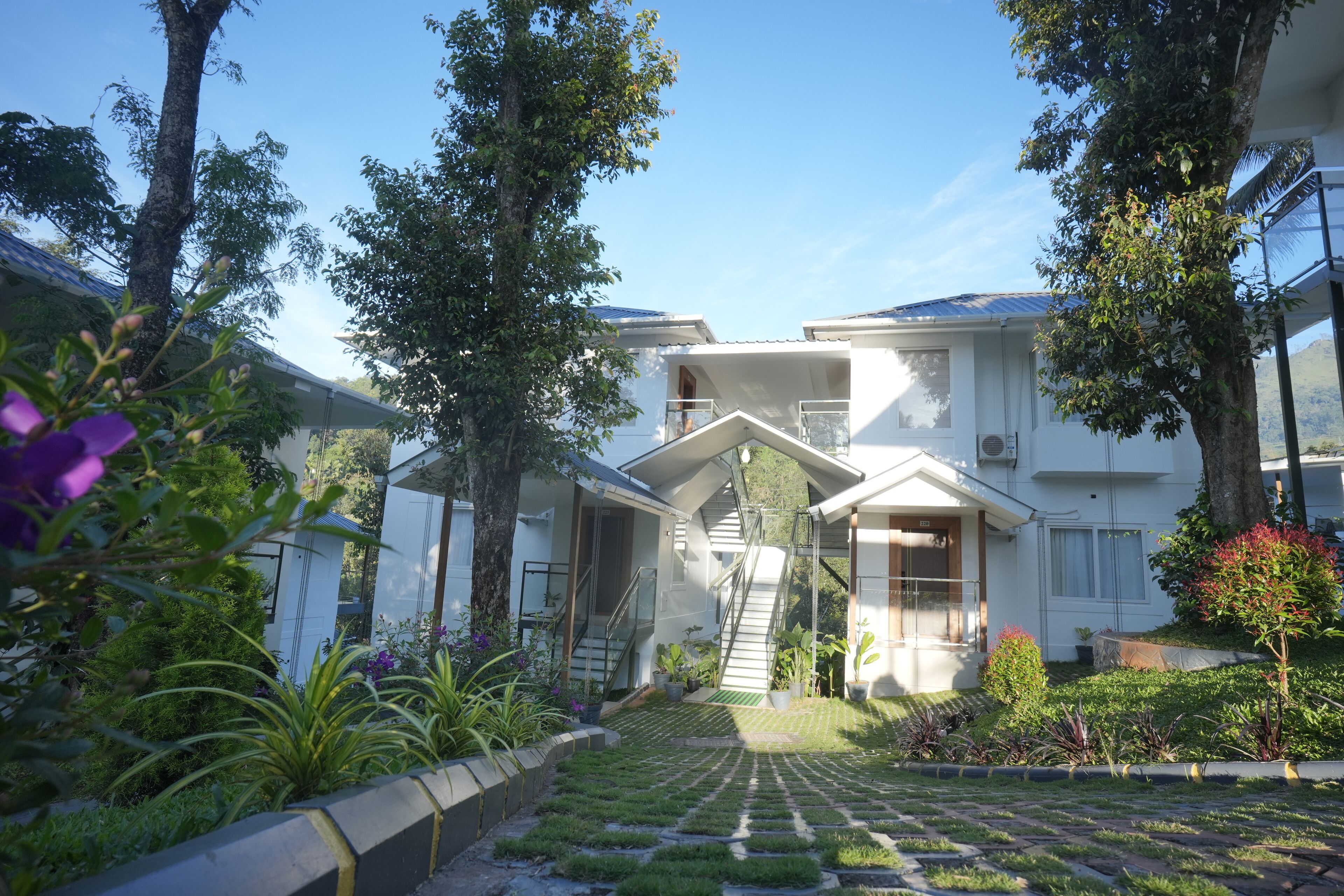 Fachada de la propiedad