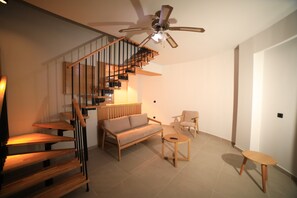 Villa | Living area - MAVİSU KEFALOS HOTEL (Gokceada)