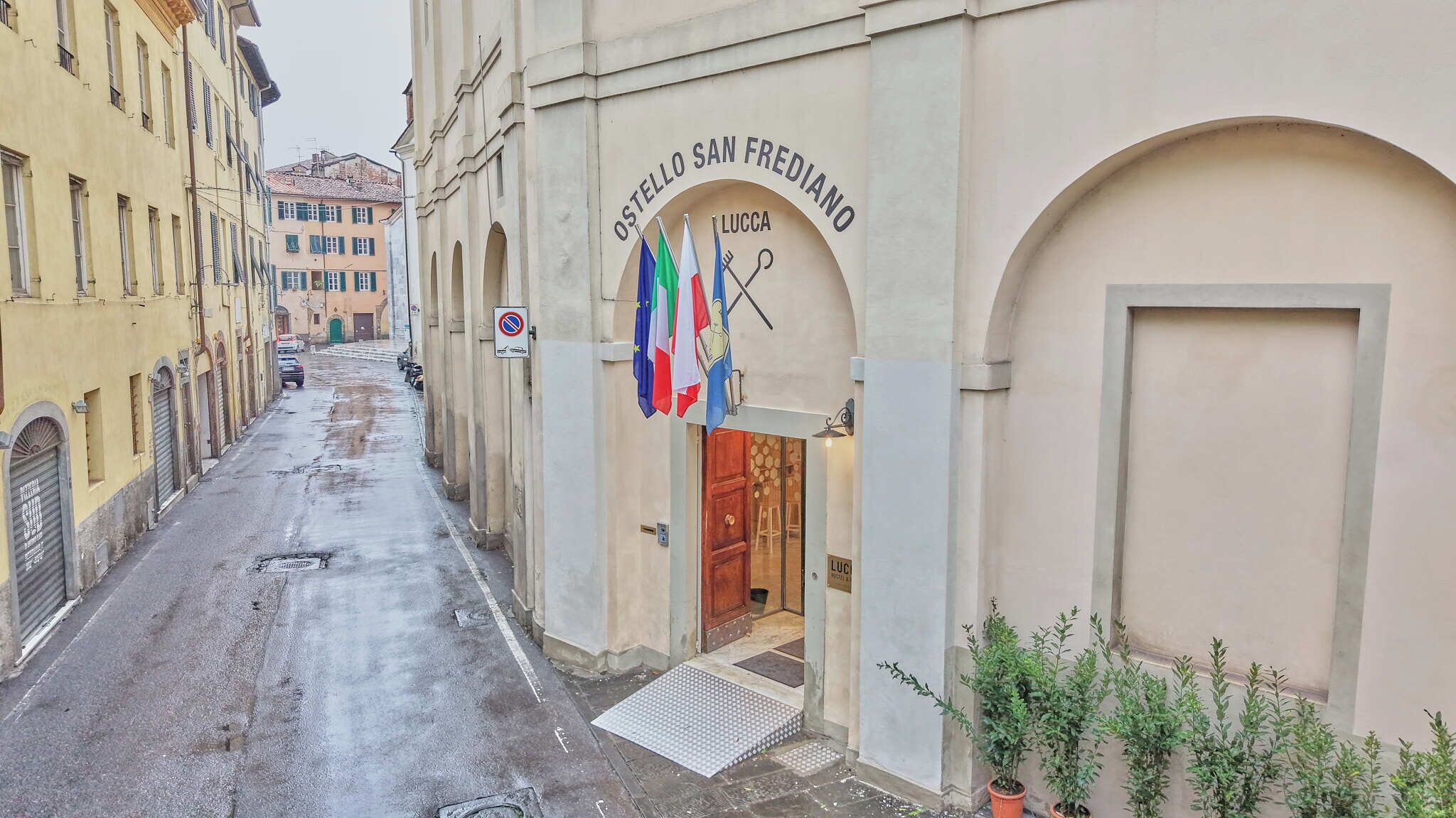 Fassade der Unterkunft