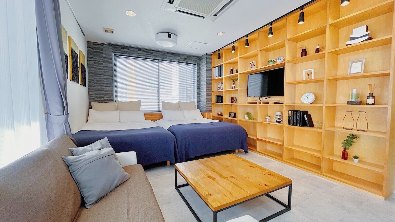 Habitación familiar | Wifi gratis y ropa de cama