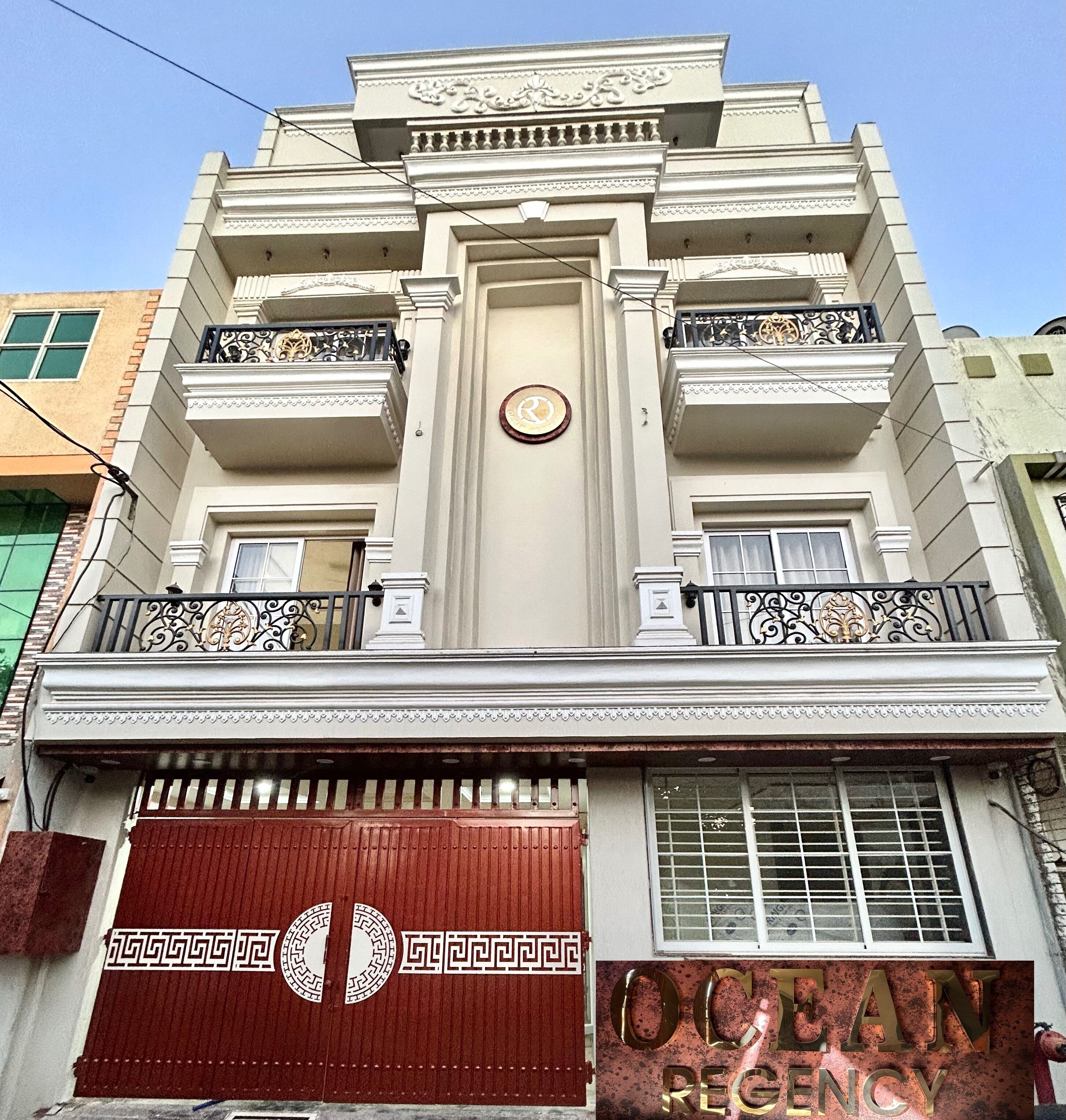 Voorkant van accommodatie