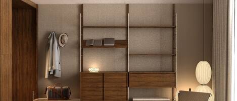 Premium bedding, minibar, in-room safe, desk