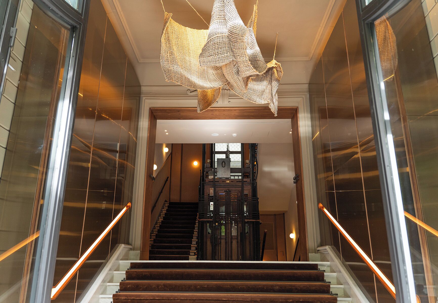 Entrée de l’hébergement