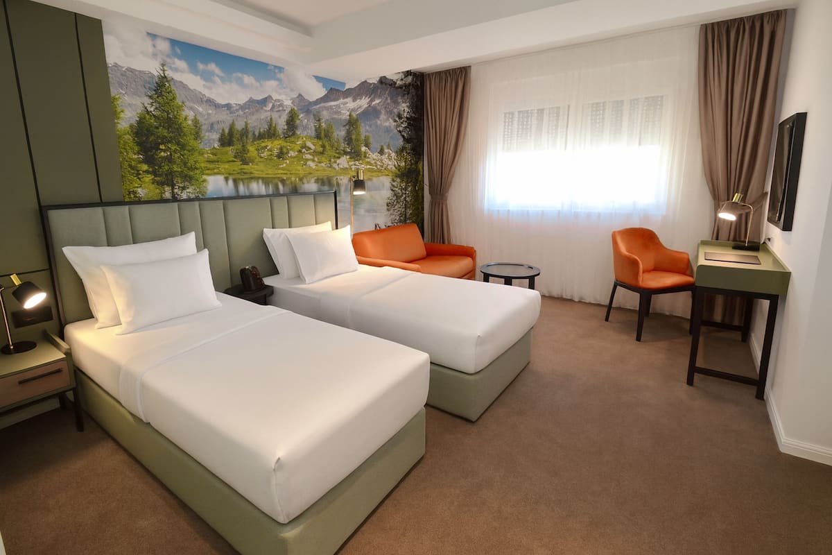 Superior Double Room, City View | Egyptian cotton sheets, premium bedding, minibar, in-room safe