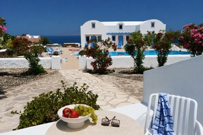 Superior-Suite, Poolblick, zum Garten hin | Ausblick vom Zimmer