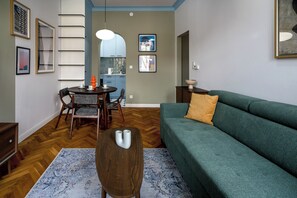 Apartment | Living room | Smart TV - RentPlanet - Apartament Nadodrze (Wrocław)