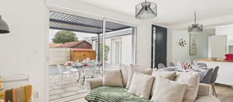 Comfort for 6 to 800 m from the beach