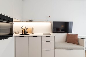 Private kitchen - Modern studio near the Bad Schallerbach thermal spa (Bad Schallerbach)