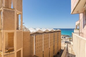 Vue sur la plage/lâocĂ©an