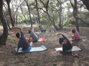 Enceinte de l’hébergement