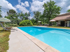 Pool - Ferienvilla "L'Airial, Moustey" by Interhome (Moustey)