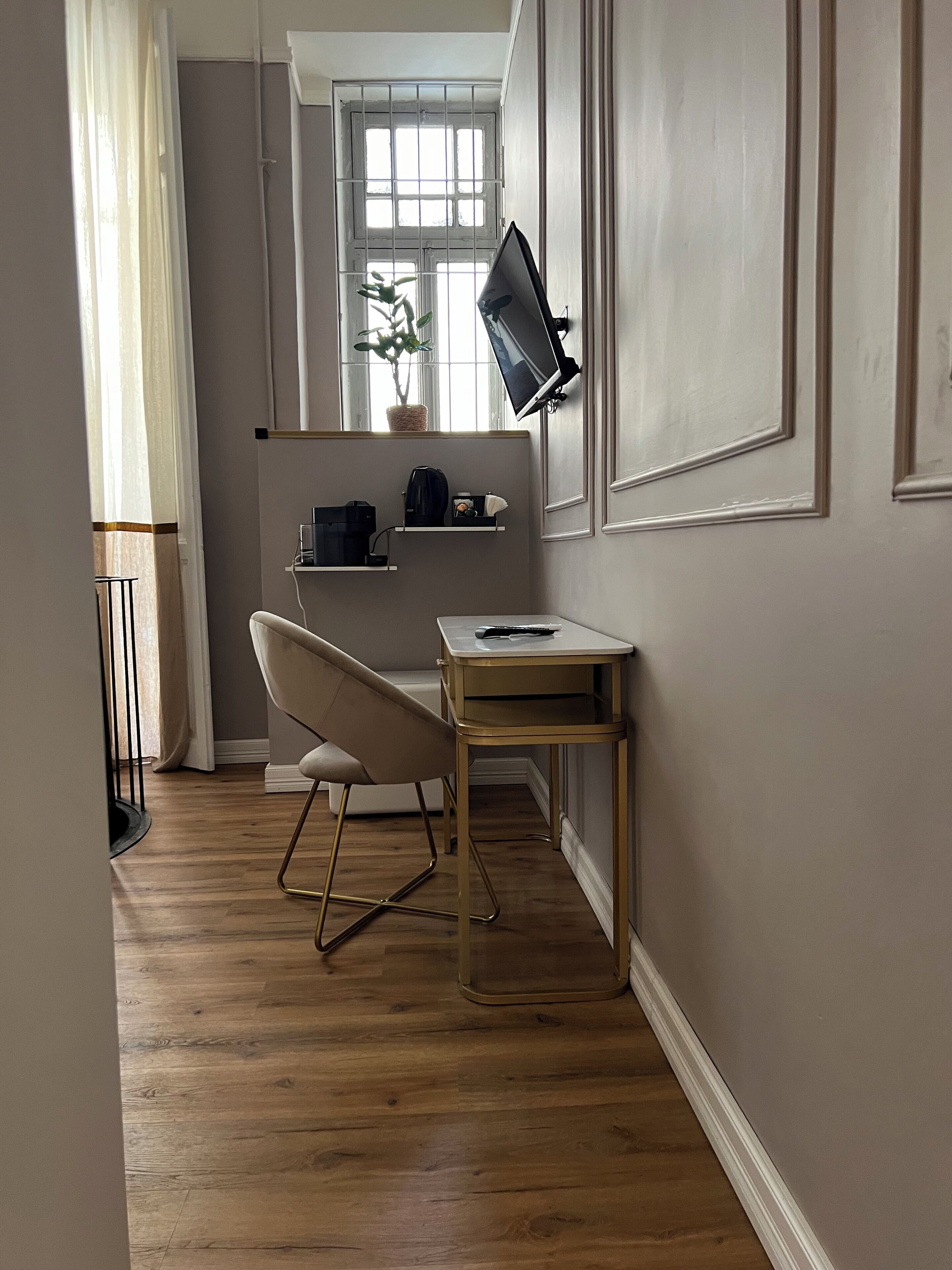 Luxury-Dreibettzimmer | Bügeleisen/Bügelbrett