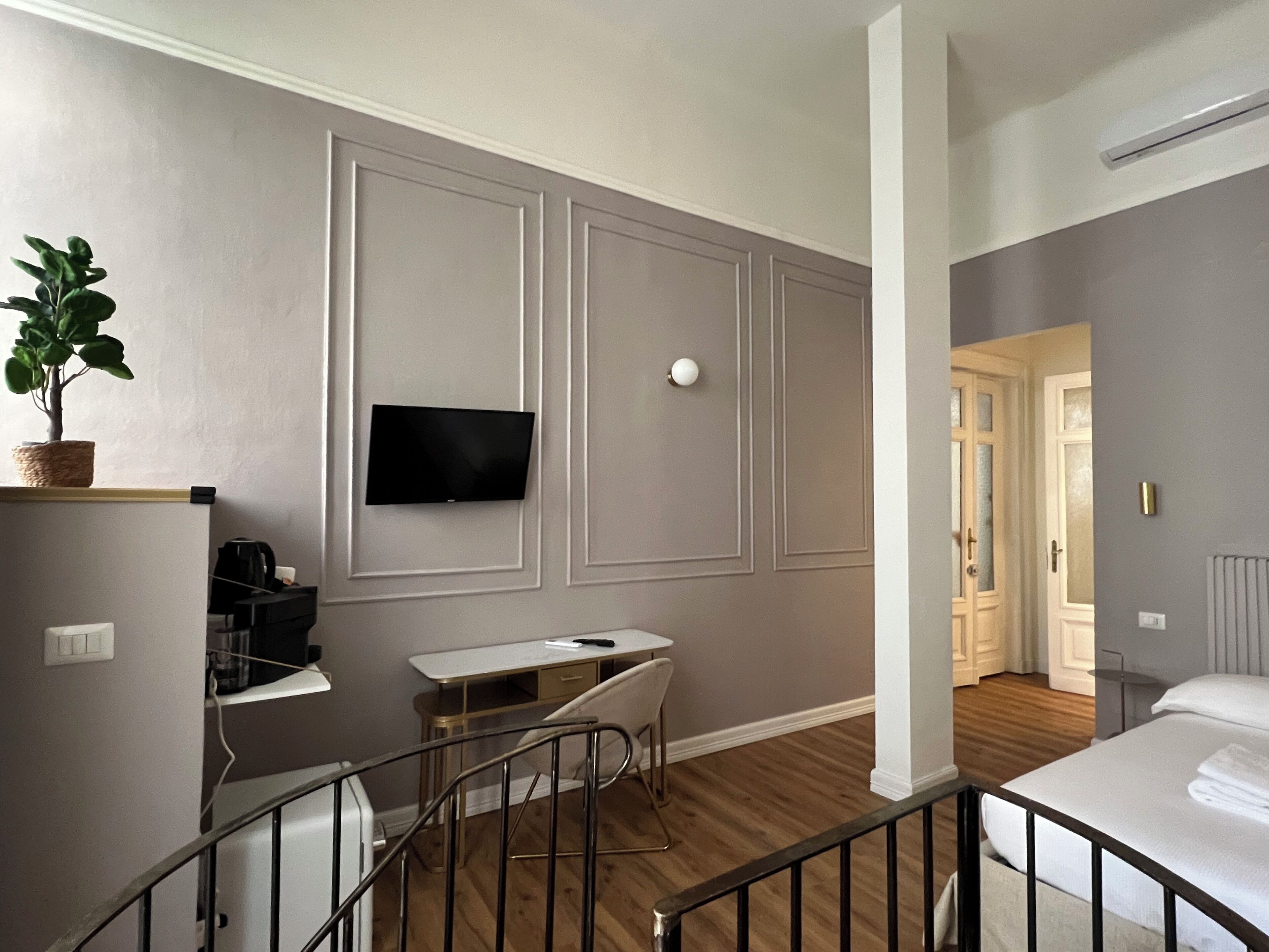 Luxury-Dreibettzimmer | Bügeleisen/Bügelbrett