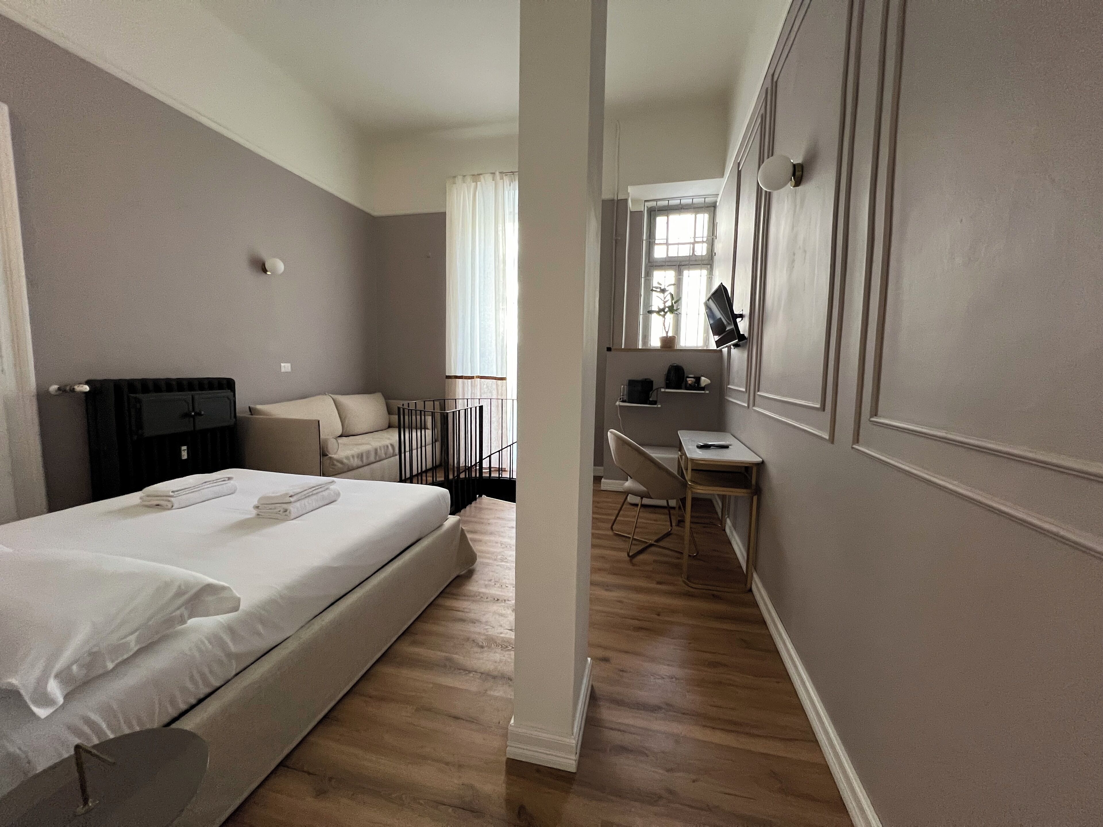 Luxury-Dreibettzimmer | Bügeleisen/Bügelbrett