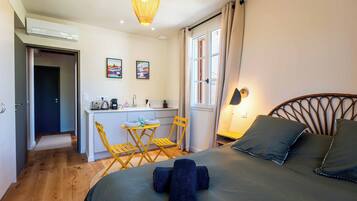 아파트, 퀸사이즈침대 1개, 금연, 에어컨 | 다리미/다리미판, 무료 WiFi