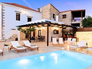 A heated pool - Berghütte 'Villa Barozziana' by Interhome (Argiroupoli)