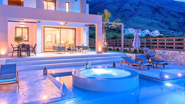 Terrace/patio - Ferienvilla "Minaos Maxima" mit privatem Pool by Interhome (Georgioupoli)