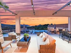 Outdoor dining - Ferienvilla "Minaos" mit eigenem Pool by Interhome (Georgioupoli)