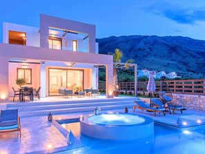 Terrace/patio - Ferienvilla "Minaos" mit eigenem Pool by Interhome (Georgioupoli)
