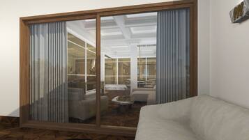 Svit Presidential - utsikt mot bergen | Vardagsrum