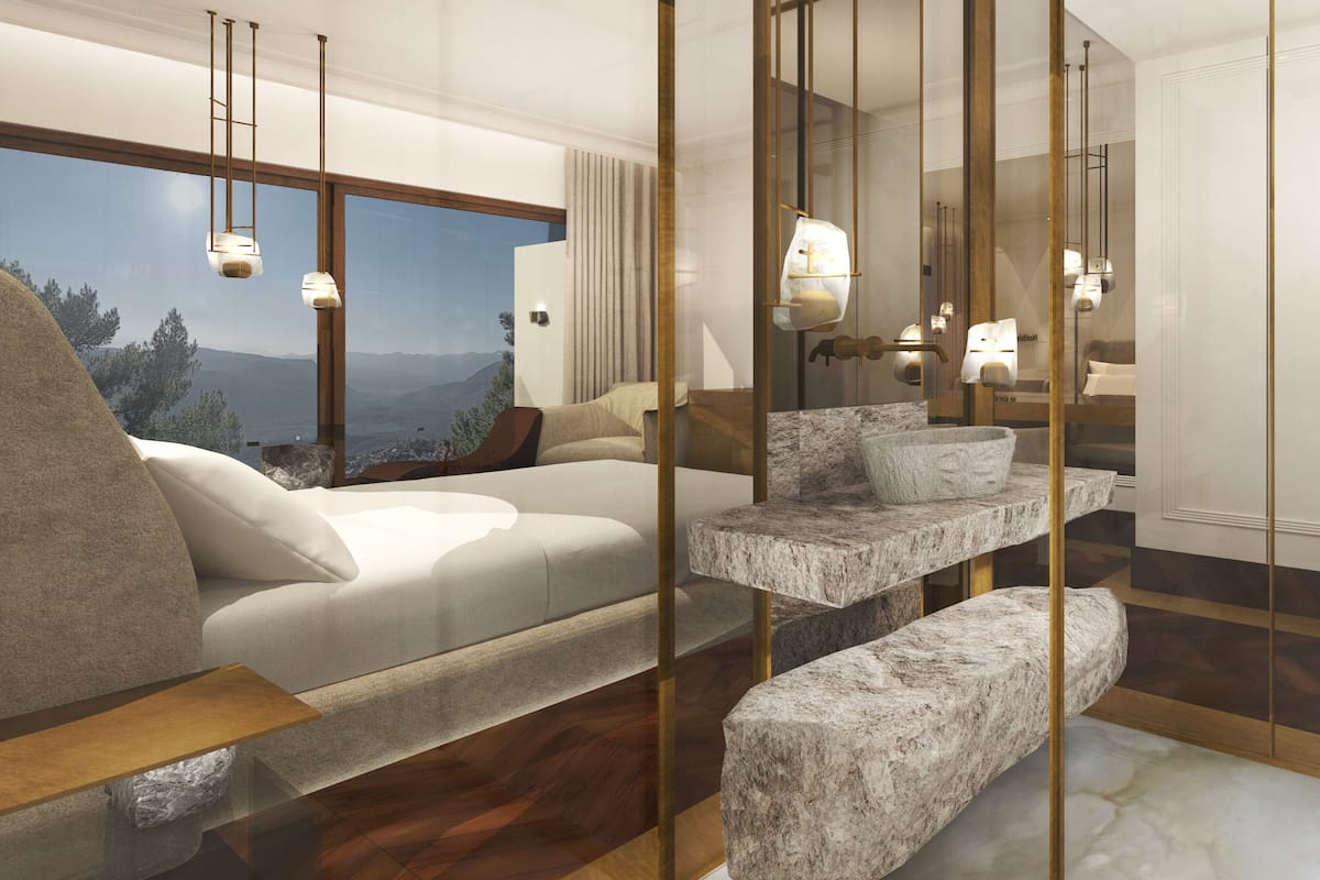 Premium Double or Twin Room, Mountain View | In-room safe, blackout drapes, iron/ironing board, free WiFi