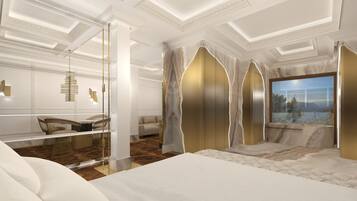 Presidential Suite, Mountain View | In-room safe, blackout drapes, iron/ironing board, free WiFi