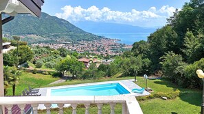 Outdoor pool - D1MORA Sophie - LAKE VIEW villa with pool and large garden (Salò)
