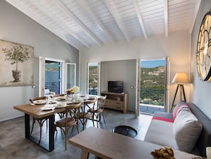 Living area - Amantea2' Ferienhaus mit Wasserblick by Interhome (Sivota)