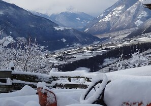 Property grounds - Apartment 'Lechnerhof Appartement Enzian' with Mountain View, Private Terrace and Wi-Fi (Schenna)