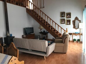 Living area - Maison du Wagon by Interhome (Velas)