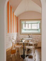 Desk, laptop workspace, iron/ironing board, free WiFi