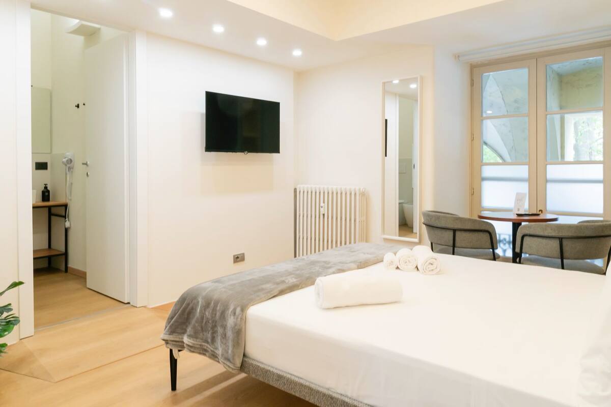 Deluxe-Doppelzimmer | Bügeleisen/Bügelbrett