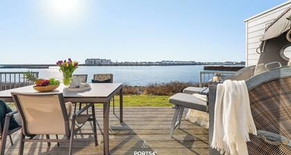 Landungsbrücke 22 - 1st row by the water, infrared cabin, terrace, beach chair