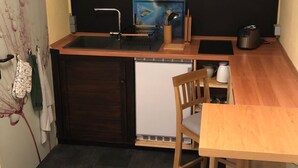 Fridge, cookware/dishes/utensils - Kastanienblick by Interhome (Ziethen)