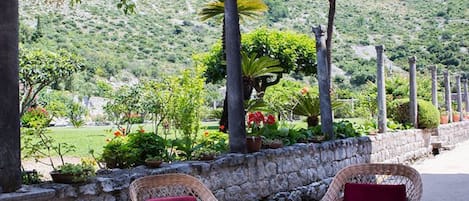 Restauration en plein air