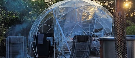 Overnattingsstedets uteområder