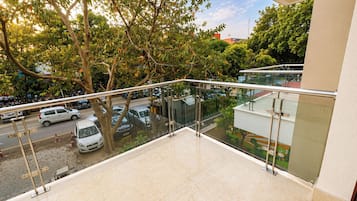 Pemandangan balkon