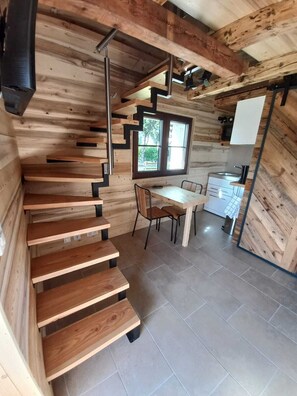 Dining - Pretty little cottage between lake and mountains (Saint-Paul-en-Chablais)