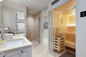 Hair dryer, towels - Exclusive vacation home Strandhafer in List on Sylt with sauna and terrace (List auf Sylt)