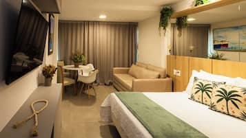 1 habitación, wifi y ropa de cama