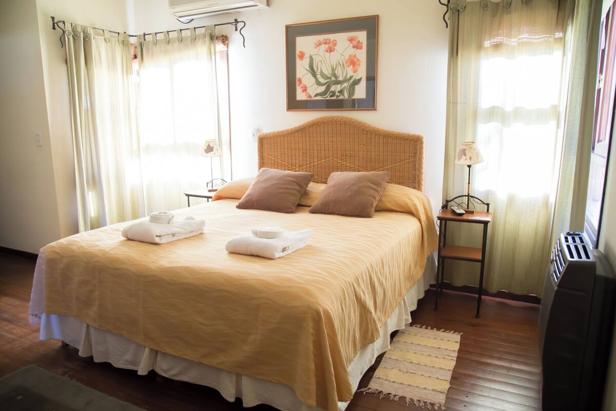 Superior Quadruple Room, Mountain View | In-room safe, soundproofing, free WiFi, wheelchair access