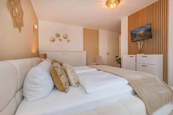 2 chambres, fer et planche à repasser, accès au Wi-Fi (inclus)