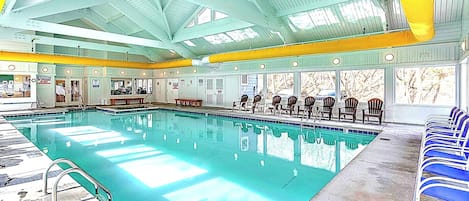 Piscine couverte, piscine chauffée