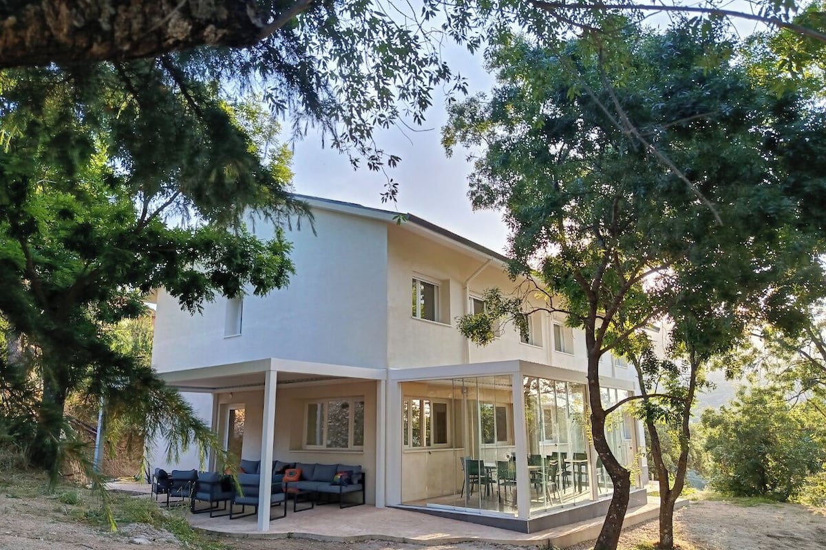 單棟房屋, 露台, 花園景 | 私人廚房