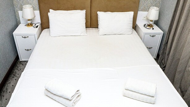 Double Room, City View | Desk, laptop workspace, soundproofing, free WiFi - Orzu Hotel (Namangan)
