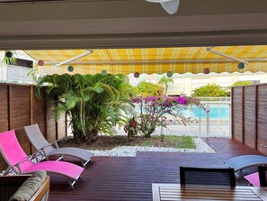 Terrace/patio - für 7 Personen + 1 Kind ca. 106 m²in Saint François, Grande-Terre by Interhome (Saint-Francois)