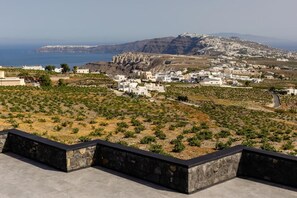 Blick von der Unterkunft