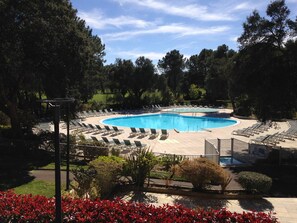 Pool - Charming T2 in Moliets, terrace, residential park (Moliets-et-Maa)