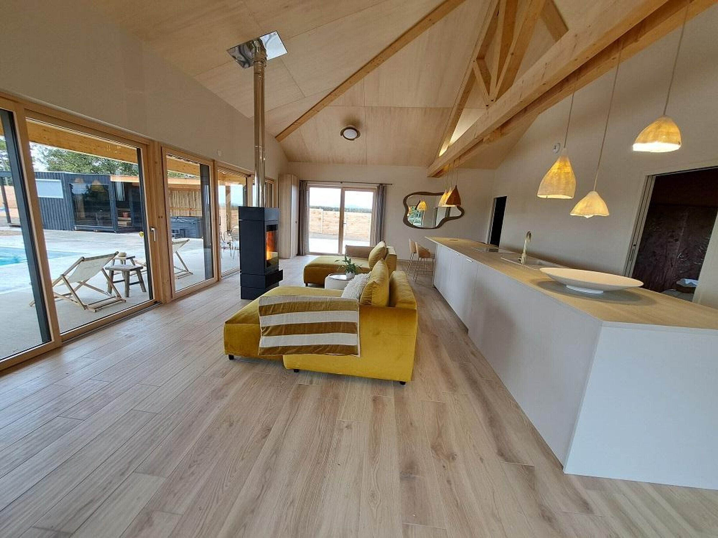 TV, fireplace, ping pong